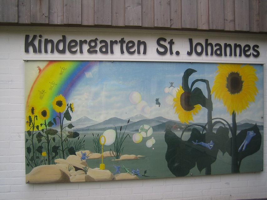 St. Johannes Kindergarten Wandbild