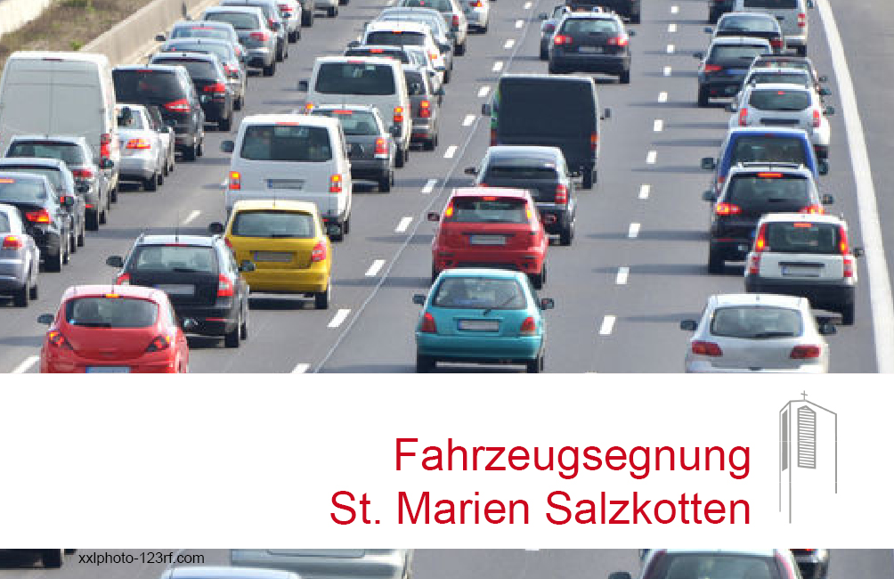 Fahrzeugsegen Karte