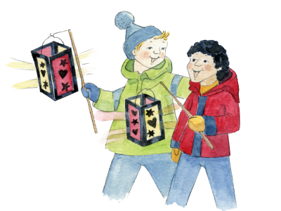 Martinsumzug in St. Petrus