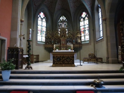 Altar St. Lauentius Pfarrkirche zu Thüle
