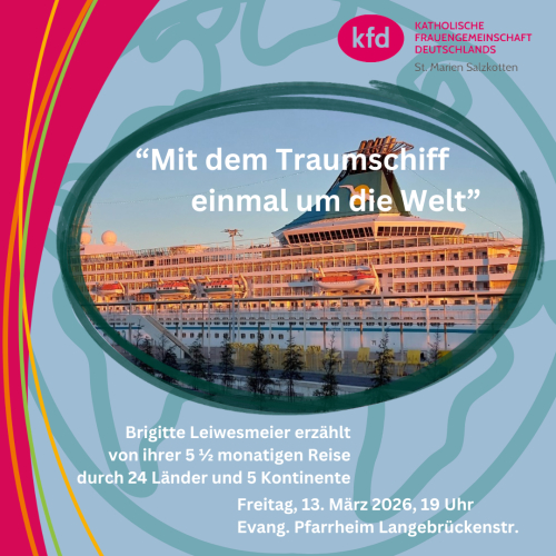 kfd "Mit dem Traumschiff um die Welt"