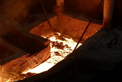 Glockenguss am 01.09.2017