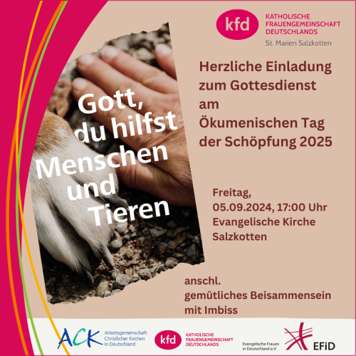 kfd Feier des Ökumenischen Schöpfungstages