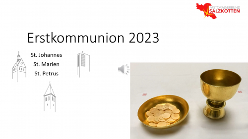 Erstkommunionkonzept 2023 in der Kernstadt Salzkotten