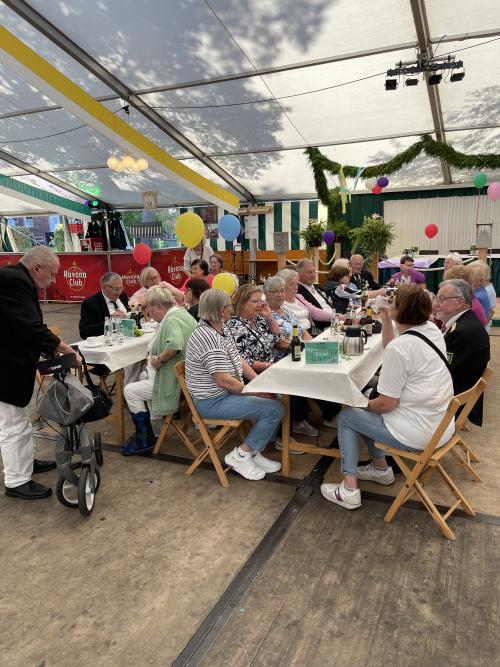 Der offene Tisch beim Schützenfest 2026