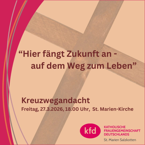 Kreuzwegandacht am 27. März 2026