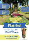 Herzliche Einladung zu Pfarrfest und „Beiern“ in Thüle!