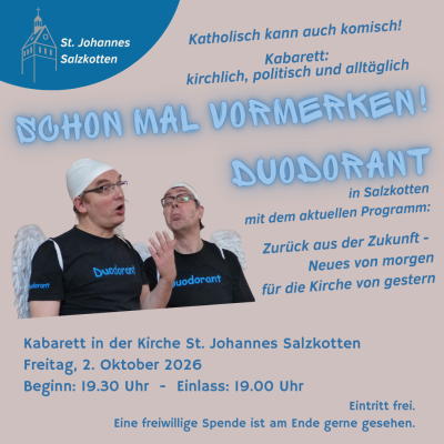 Kabarettabend mit Duodorant