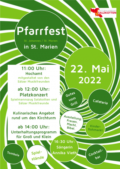 Pfarrfest St. Marien / St. Johannes am 22. Mai 2022