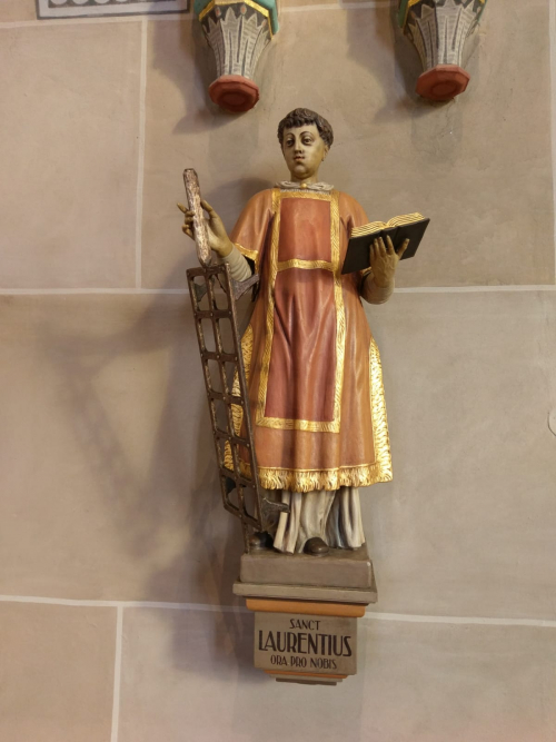 Figur des Hl. Laurentius