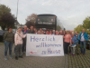 Rückkehr der Pilgergruppe in Salzkotten